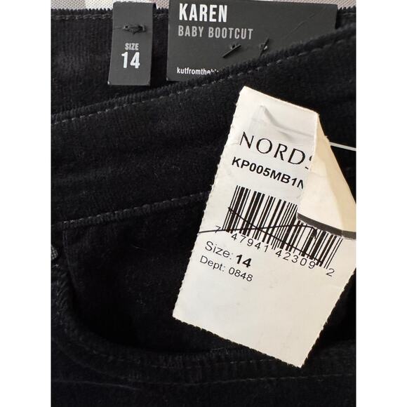 New KUT FROM THE KLOTH Women's Karen Bootcut Corduroy Pants Size 14 - Picture 6 of 7